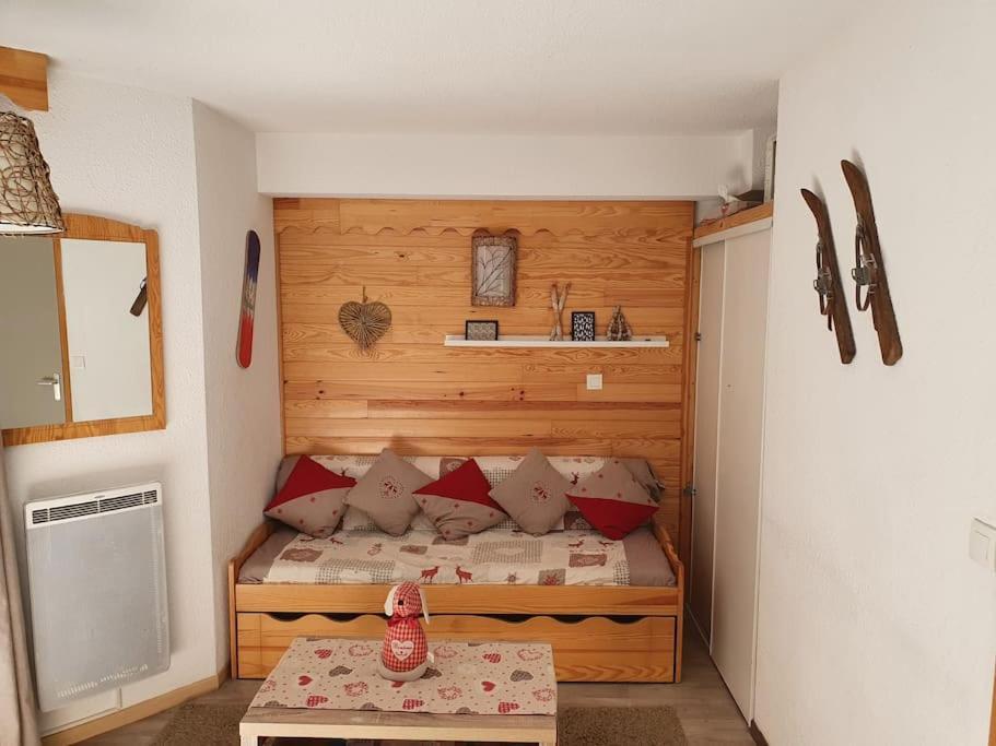 Spacieux Appartement 37M2-T3-Rdc-6 Personnes-100M Remontees Вальменьє Екстер'єр фото